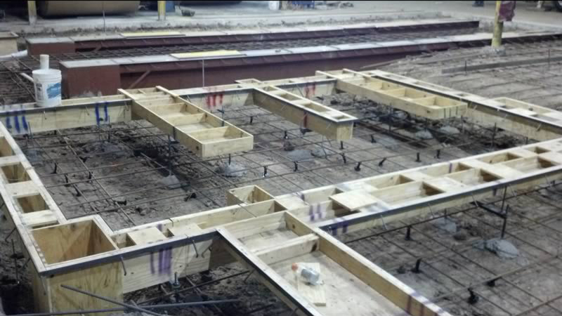 drain design pre pour